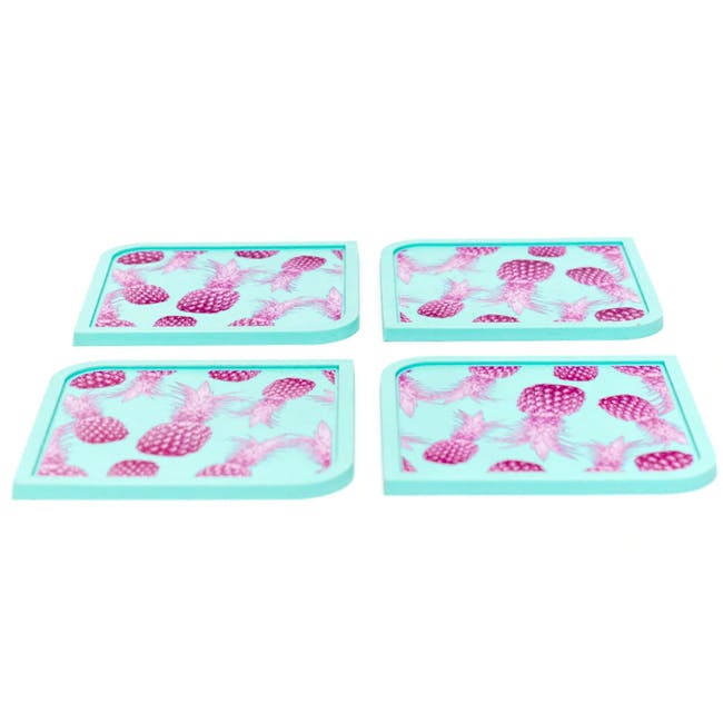 Modgy Silicone Coasters (Set of 4) - Tropikal - 1