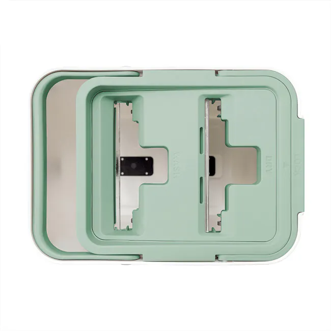3M™ Scotch-Brite™ Compact Hands-Free Flat Mop with Bucket - 6 - Eco-friendly, compact, foldable, stainless steel, dishwasher