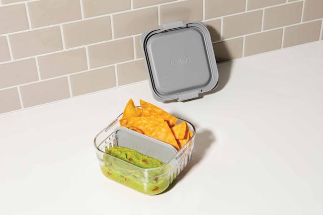 PackIt Mod Snack Bento Container - Grey - 2
