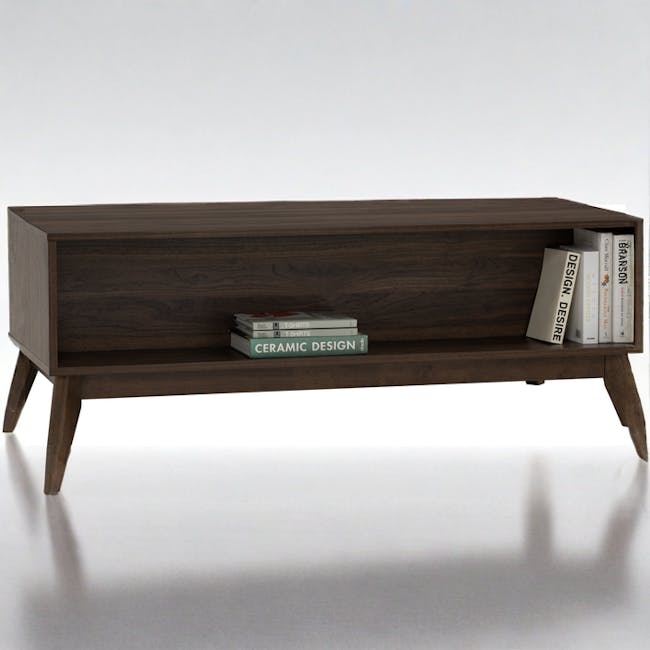 (As-is) Herschel Coffee Table - Walnut - 2 - 16