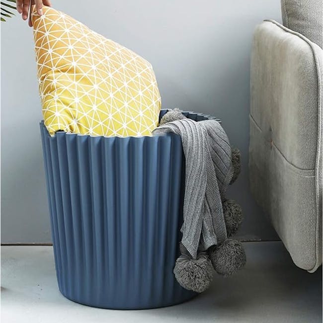 Ames Stackable Storage Stool - Cool Grey - 4