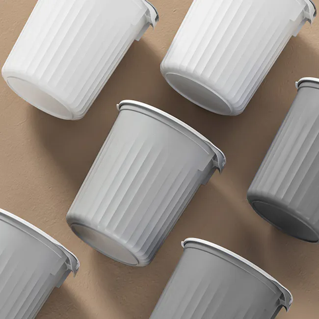 Rowen Waste Bin 13L - Grey - 9