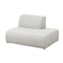 Milan Right Extended Unit - Ivory (Fabric) - 4