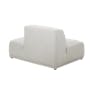 Milan 3 Seater Corner Extended Sofa - Ivory (Fabric) - 39