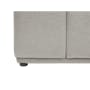 Milan Duo Extended Sofa - Ivory (Fabric) - 9