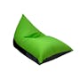 Splash Waterproof Outdoor Triangle Bean Bag - Lime Green - 0
