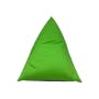 Splash Waterproof Outdoor Triangle Bean Bag - Lime Green - 8
