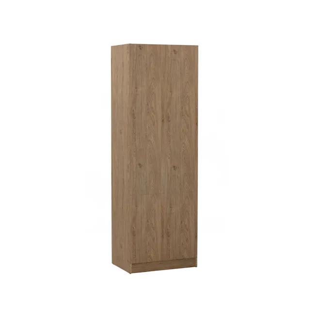Miah 2 Door Wardrobe - Oak - 4