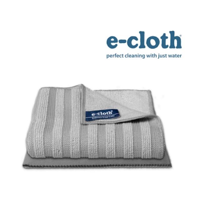 e-cloth Stainless Steel Eco Cleaning Cloth Pack (Set of 2) - 1