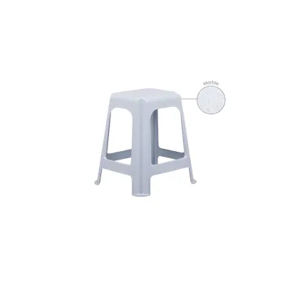 TOYOGO Square Dinning Stool - Marble