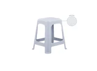 TOYOGO Square Dinning Stool - Marble