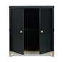 Flo 2-Door Tall Storage Cabinet - Night - 4