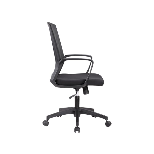 Mitchell Mid Back Office Chair - Black - 3