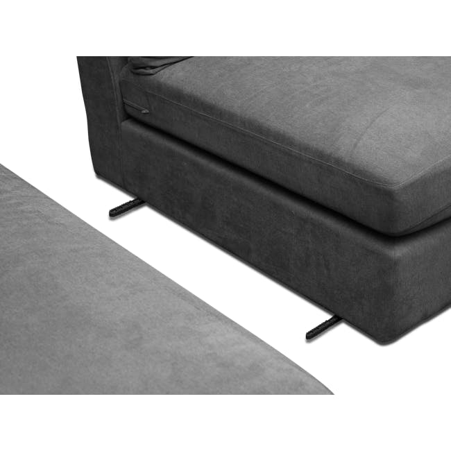 Ashley L-Shaped Lounge Sofa - Granite - 10