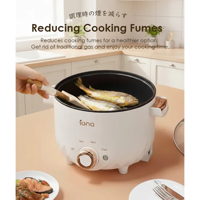 IONA 3.0L Multi Cooker with Steamer - 8