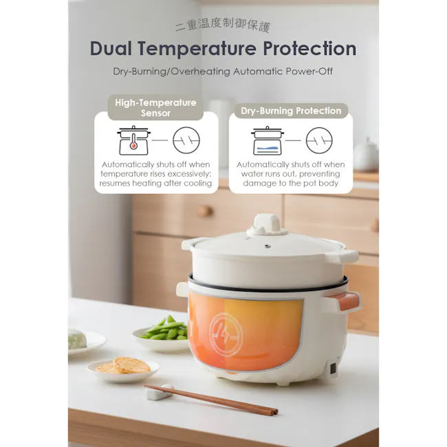 IONA 3.0L Multi Cooker with Steamer - 13