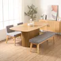Bolton Dining Table 1.8m - Oak - 7