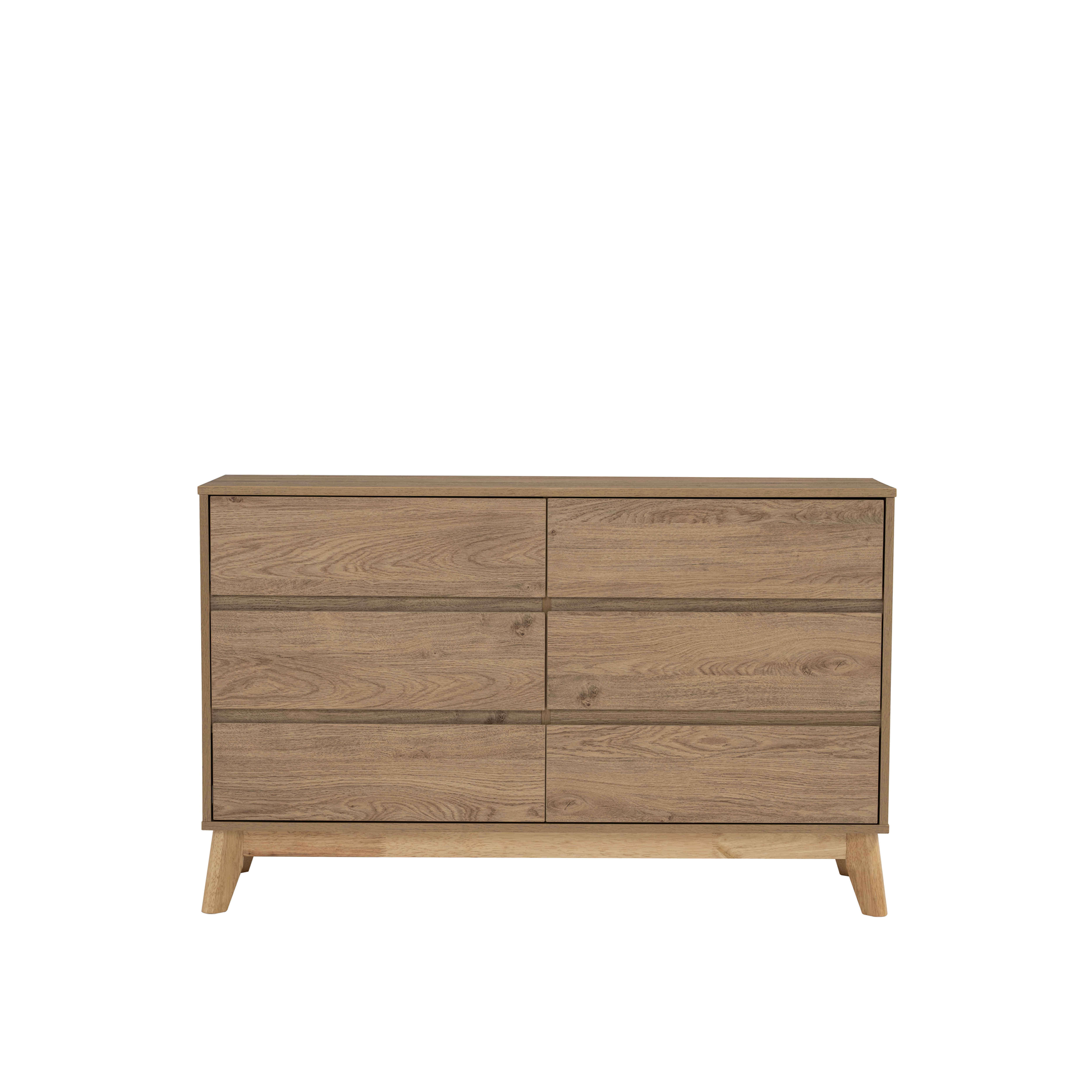 Herschel 6 Drawer Chest 1.2m - Natural