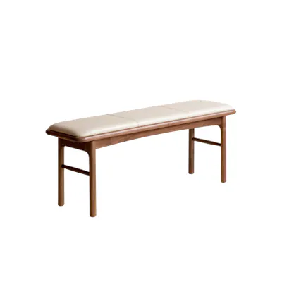 Joshton Bench 1.2m - Beige (Faux Leather)