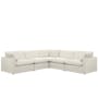 Russell Large Corner Sofa - Oat (Eco Clean Fabric) - 0