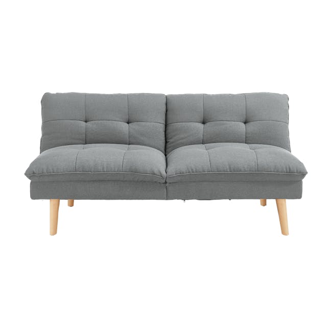 Jen Sofa Bed - Pewter Grey (Eco Clean Fabric) - 15