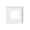12-Inch Square Wooden Frame - White