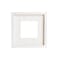 12-Inch Square Wooden Frame - White - 0