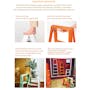 Hasegawa Lucano Aluminium 3 Step Ladder - Orange - 5