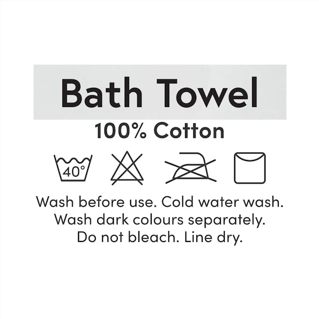 Milton Home Kitchen Microfiber Rectangle Towel (2 Pieces) - Waffle - 5