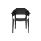 Kyo Stackable Chair - Moon Black