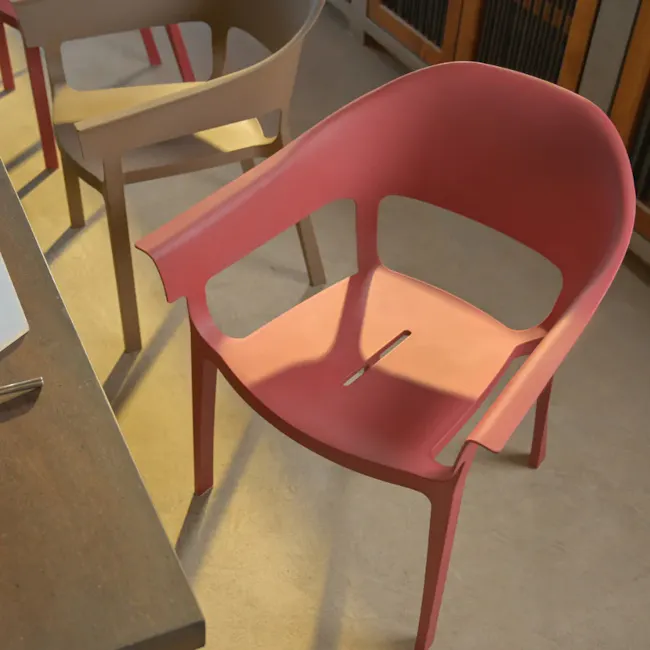 Kyo Stackable Chair - Moon Black - 12