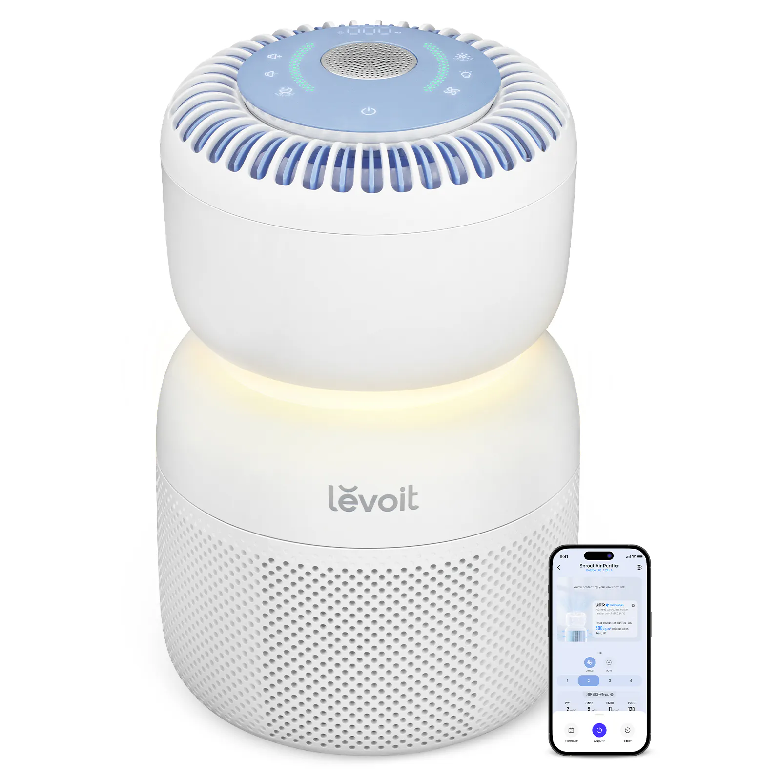 Levoit Sprout Baby 3-in-1 Air Purifier - 9