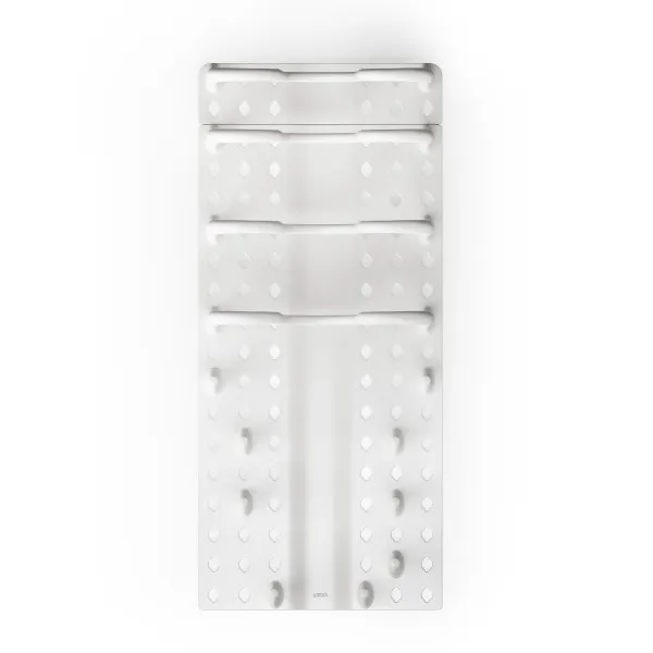 Material and/or texture close-up of Peggy Cookware Organizer - White