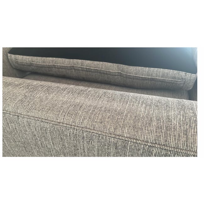 (As-is) Atlanta 3 Seater Sofa - Dim Grey - 1 - 8