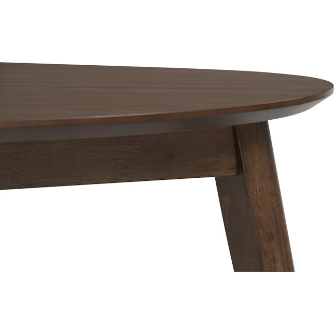 Karla Dining Table 0.9m - Walnut - 9