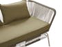 Beckett 2 Seater Outdoor Sofa - White, Taupe - 5