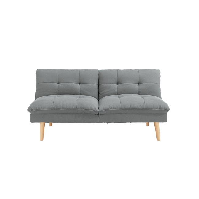 Jen Sofa Bed - Pewter Grey (Eco Clean Fabric) - 0