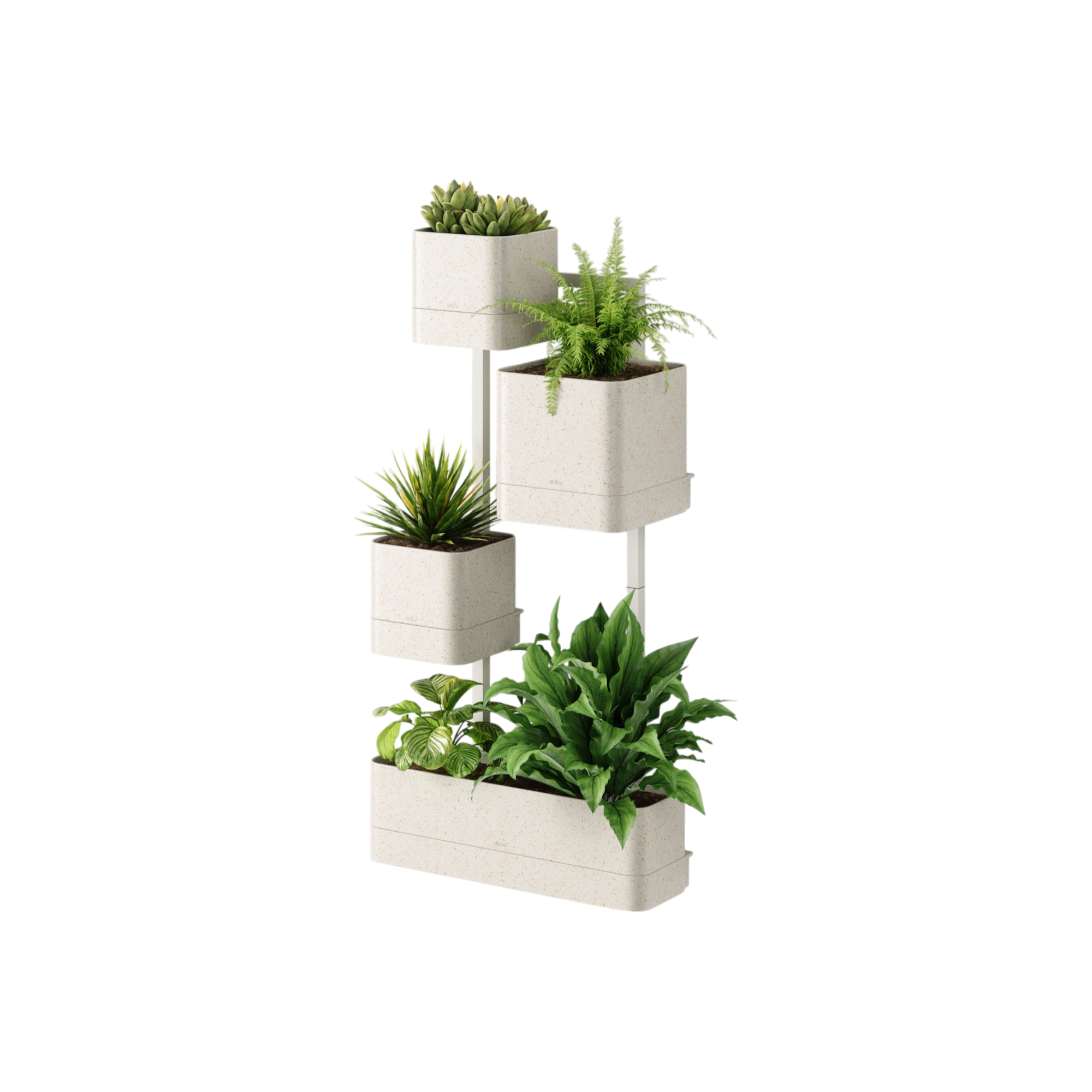 Cubiko Wall Planter - Sand