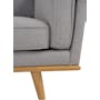 Carter 3 Seater Sofa - Natural, Light Grey (Fabric) - 10