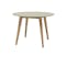 Ralph Round Dining Table 1m - Natural, Taupe Grey - 5