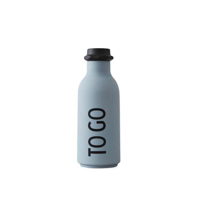 To Go Water Bottle - Grey 500ml - 0