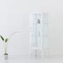 Olavi Glass Display Cabinet 0.6m - White - 6