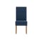 Nora Dining Chair - Natural, Navy - 3