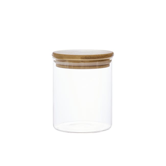 EVERYDAY Glass Jar with Bamboo Lid (3 Sizes) - 0