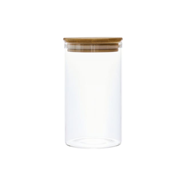 EVERYDAY Glass Jar with Bamboo Lid (3 Sizes) - 4