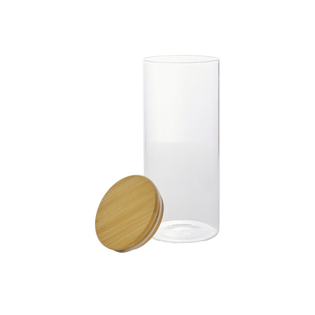 EVERYDAY Glass Jar with Bamboo Lid (3 Sizes) - 7