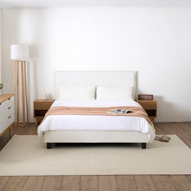 Arthur Single Divan Bed - Ivory (Pet Friendly) - 9