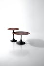 Pablo Round Side Table - Walnut - 2