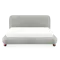 Othello King Bed - Dark Grey Boucle