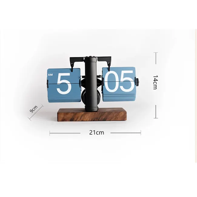 Amana Flip Clock - Oak - 3
